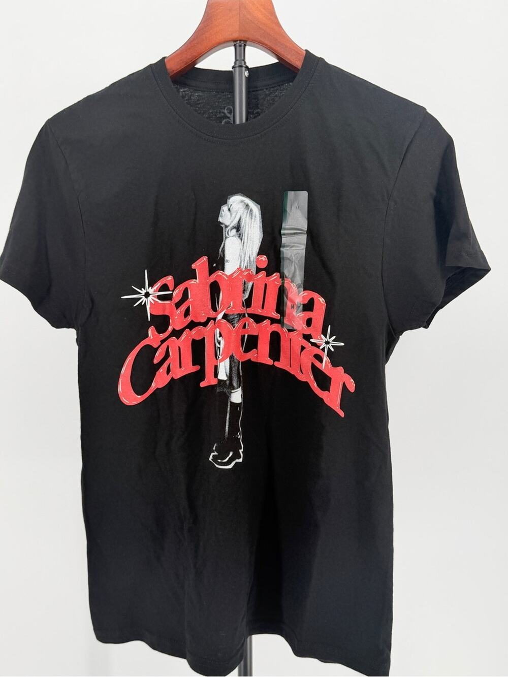 Sabrina Carpenter Crewneck T-Shirt Tee 100% cotton Tour Music Fans Gift Medium